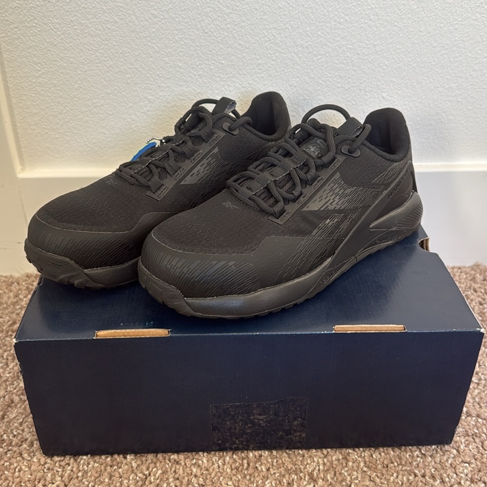 Reebok Nano X1 Adventure Work Sneakers - Black